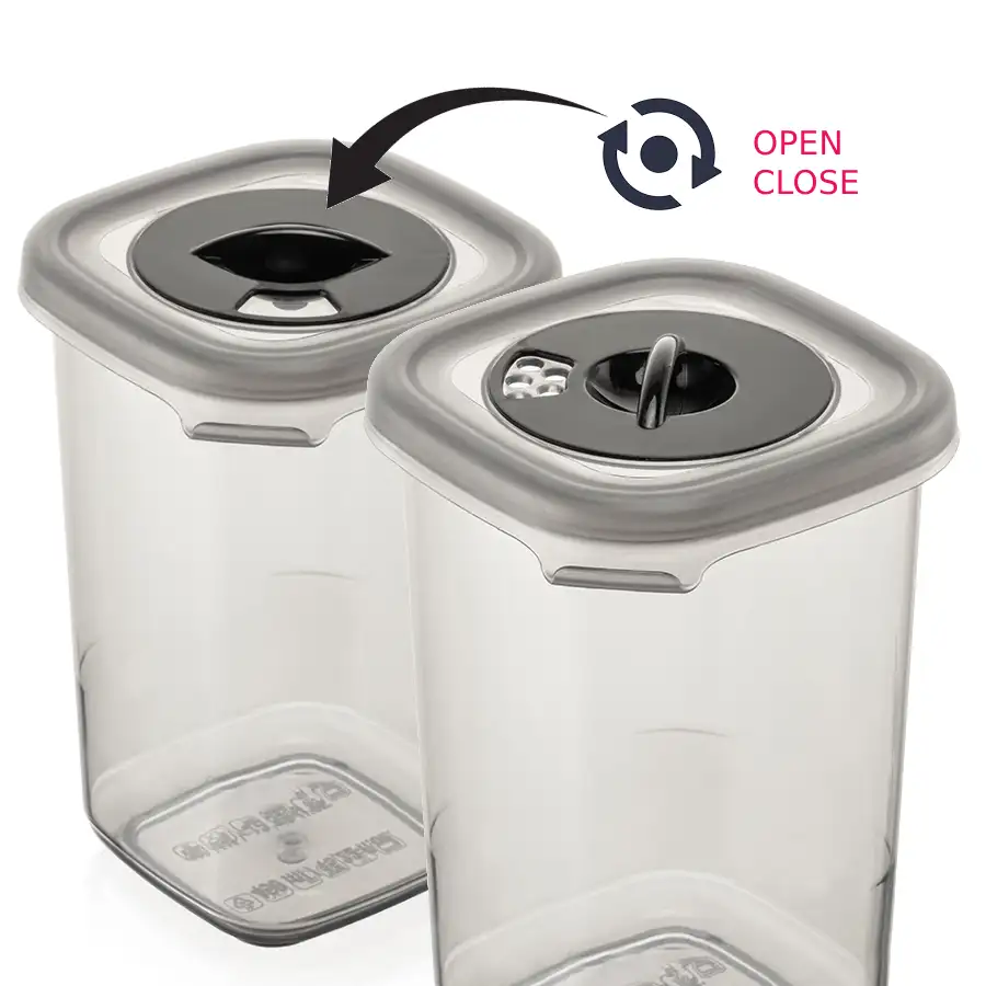 8717-1 ظرف نگهدارنده ادویه جات فولی لایف ترکیه مدل STYLE حجم 450 میلی کد 8717 - تصویر 2