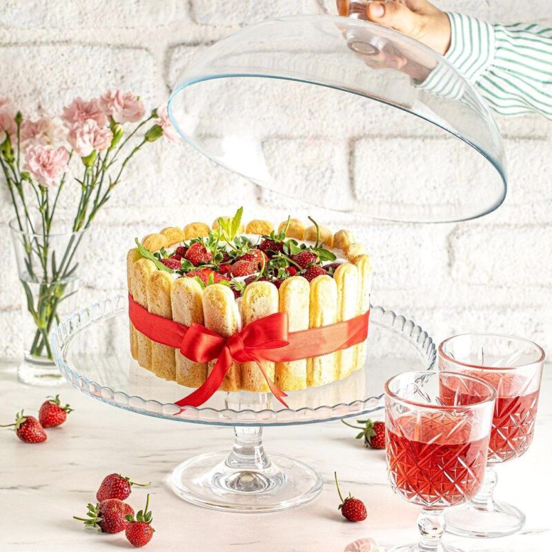 کیک خوری پایه دار پاشاباغچه مدل پاتیسری کد Patisserie-95200 - تصویر 2