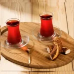 استکان و نعلبکی پاشاباغچه هیبلی کد HEYBELI 95483