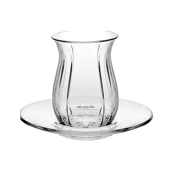 استکان نعلبکی لینکا پاشاباغچه کد LINKA-96572 - تصویر 1