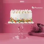 کیک خوری پایه دار متوسط بدون درب پاشاباغچه  کد Patisserie-96953