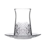 استکان نعلبکی پاشاباغچه 160 سی سی (6 عدد) مدل تایملس   Timeless 96991 - تصویر 2