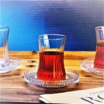 فنجان و نعلبکی الیسا دایموند 6 تایی کد BD011