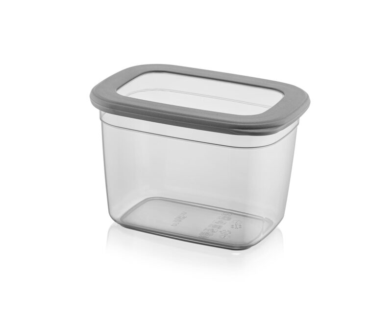 بانکه مستطیلی درب سلیکونی فولی لایف ترکیه 1300 میلی لیتری چهاررنگ  کد POLI SAK 0070