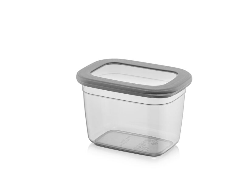 بانکه مستطیلی درب سیلیکونی فولی لایف ترکیه 800 میلی لیتری چهاررنگ کد  POLI SAK 0117