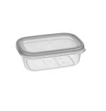 بانکه مستطیلی فولی لایف ترکیه  670 میلی لیتر رنگ دودی کد Peggy 0377 - تصویر 2