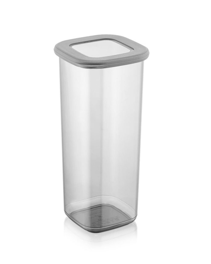 بانکه مربعی درب سیلیکونی فولی لایف ترکیه استوانه ای 1750 میلی  لیتری چهاررنگ کد Poli Kare 0735 - تصویر 4