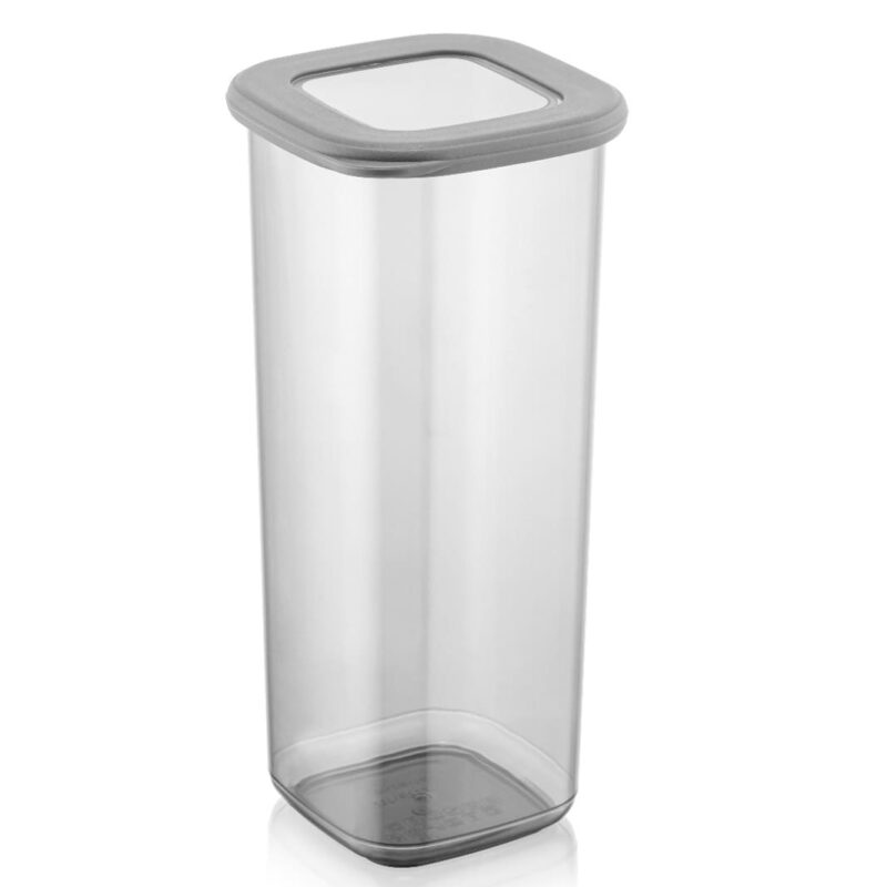 بانکه مربعی درب سیلیکونی فولی لایف ترکیه استوانه ای 1750 میلی  لیتری چهاررنگ کد Poli Kare 0735 - تصویر 4