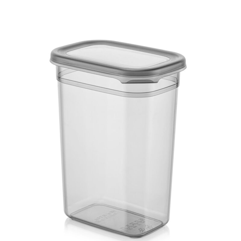 بانکه مستطیلی فولی لایف 1500 میلی  لیتری رنگ دودی کد PEGGY DIK 4511 - تصویر 2