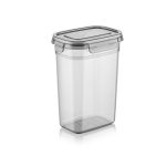 بانکه درب قفلدار ضدنشتی فولی لایف 1500 میلی لیتری رنگ دودی (tesny) کد 7871 - تصویر 2