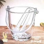 یخدان شیشه ای دسته دار با انبر qianli دلی گلس کد BT001 - تصویر 2