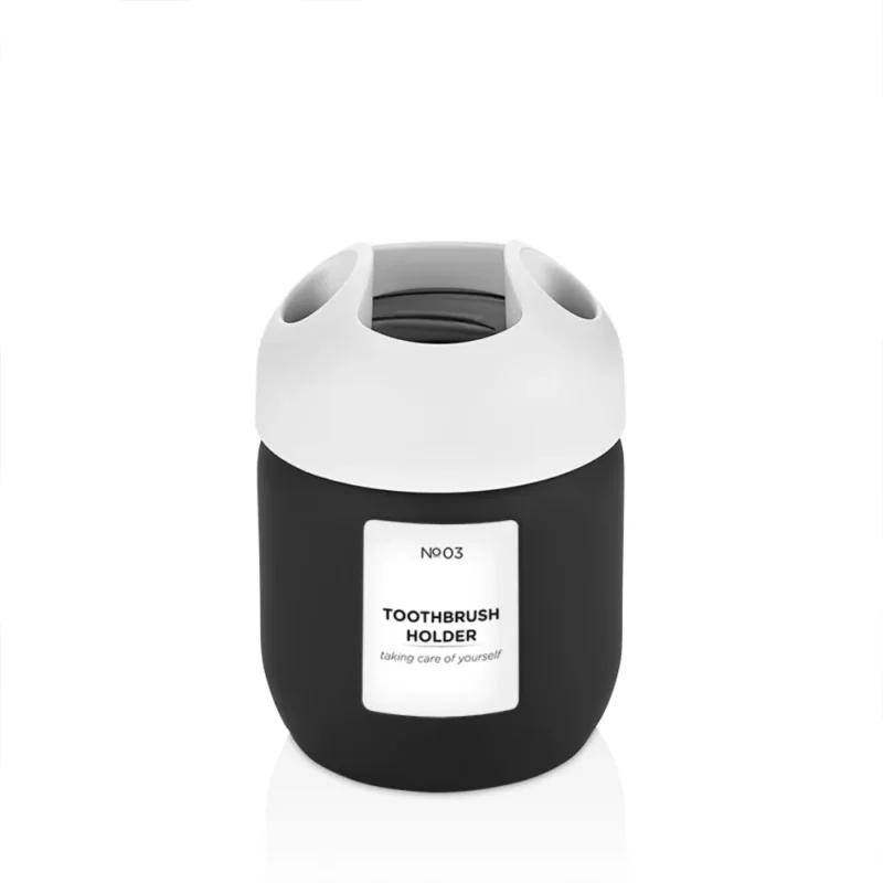 جامسواکی و نگهدارنده مسواک و خمیر دورنگ کیولوکس مدل سولینا  کد C00520