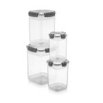 ست بانکه مربعی بلند ضدنشتی فرش لایف ترکیه 4 سایز مدل Classy کد D-44904 - تصویر 2