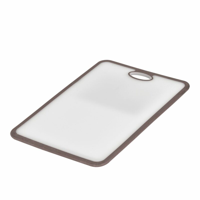 تخته کار و برش ضد لغزش ایراک پلاستیک ترکیه سفید طوسی کد DC-705