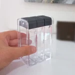 ادویه پاش سه تایی اکریلیک ام هاوس رنگ طوسی کد EP701-2