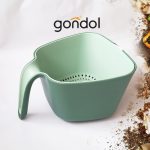 کاسه و آبکش گوندول سبز کد 576