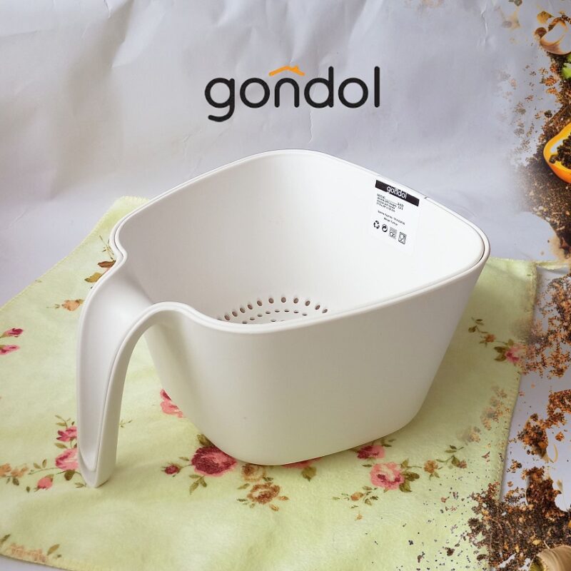 کاسه و آبکش گوندول سفید کد 576