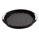 سینی ضدلغزش گرد گوندول مدل CANDY رنگ مشکی کد G56 - تصویر 2