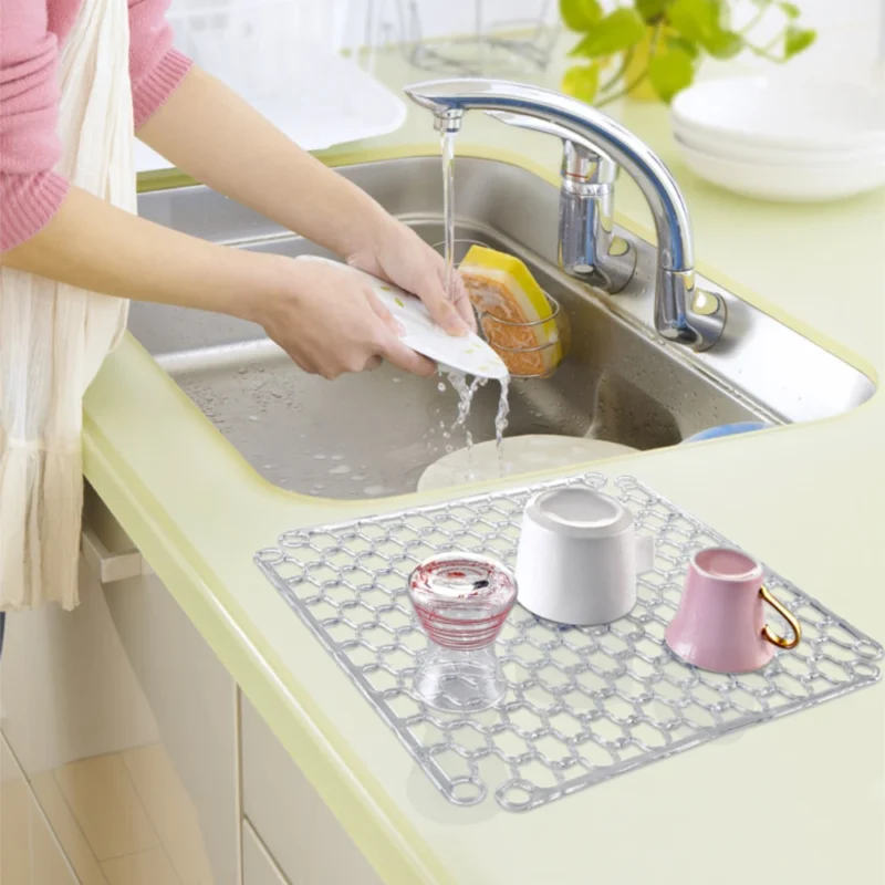 مت و پد آبگیر سینک و فریزر سیلیکونی گول پلاستیک RED ROSE ترکیه کد GP111