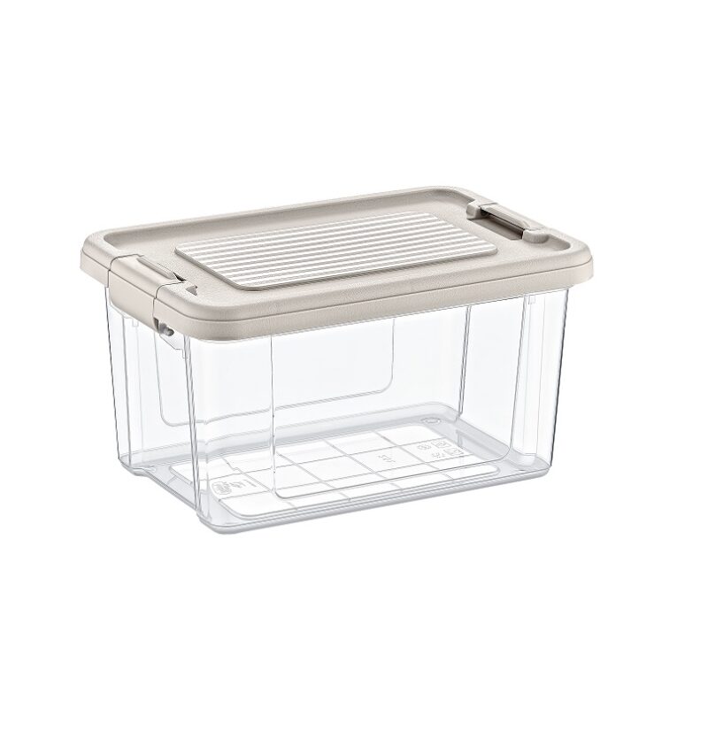 باکس نگهدارنده هوبی لایف رنگ کرمی  5 لیتری 021293