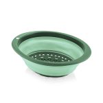 آبکش بیضی تاشو کیولوکس مدل آیسا رنگ سبز کد L005703 - تصویر 3