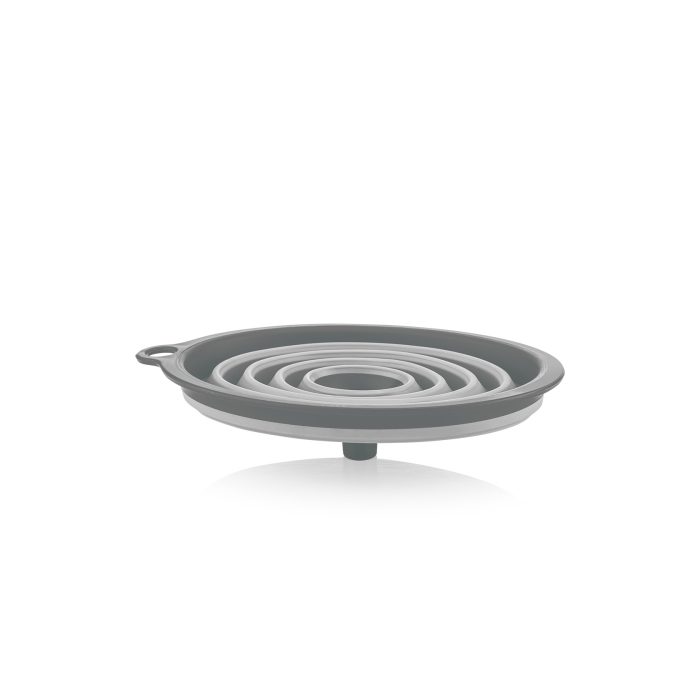 قیف تاشو کیولوکس مدل تینا رنگ طوسی کد L006302 - تصویر 3