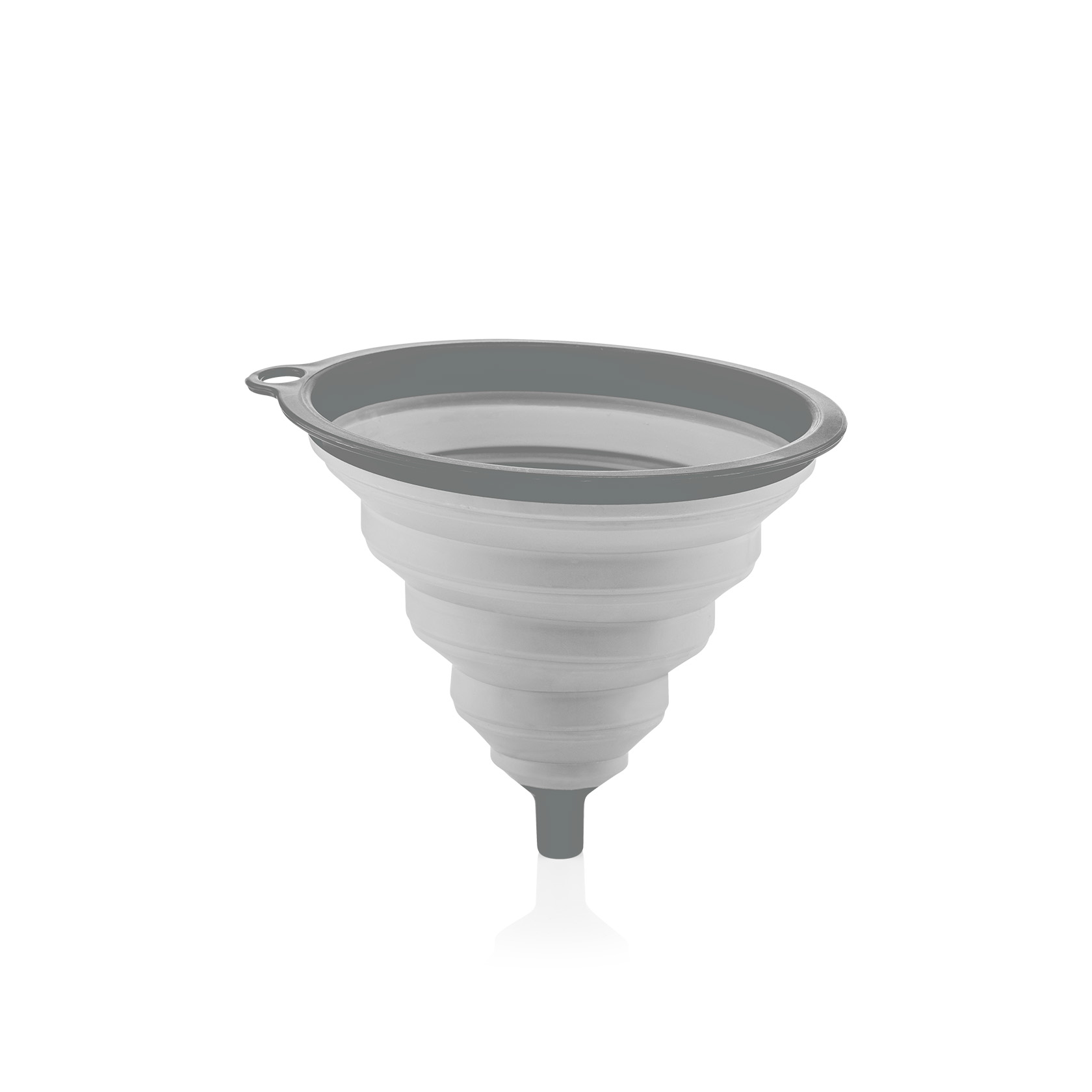 L006302-1.jpg قیف تاشو کیولوکس مدل تینا رنگ طوسی کد L006302 - تصویر 1