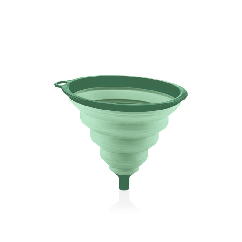 قیف تاشو کیولوکس مدل تینا رنگ سبز کد L006303