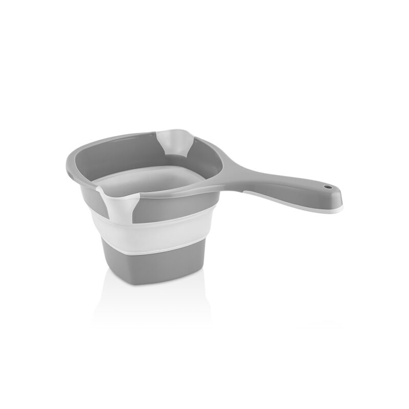 آبگردان تاشو کیولوکس مدل نیکول  رنگ طوسی کد L008572