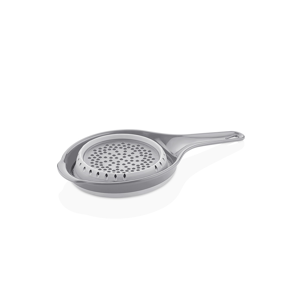 L008582-1-1.jpg آبکش تاشو دسته دار کیولوکس مدل ناتالیا رنگ طوسی کد L008582 - تصویر 3