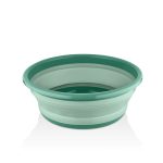 لگن تاشو گرد کیولوکس مدل لارا 5 لیتری رنگ سبز کد L008683 - تصویر 3