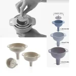 قیف سه سایز دارای صافی کیولوکس کد L00874 - تصویر 3