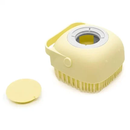 لیف ماساژور سیلیکونی مخزن دار کیولوکس رنگ زرد کد LC-2809