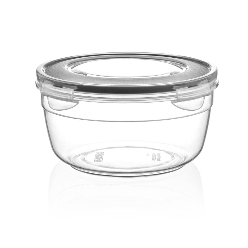 ظرف گرد درب قفلی ایراک پلاستیک ترکیه ۱,۵ لیتریکد LC-415