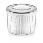 ظرف زیتون و ترشیجات ایراک پلاستیک ترکیه (با صافی) ۲,۵ لیتری کد LC-650