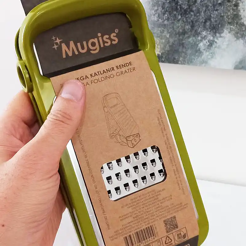 M-REV-0001 رنده دو حالته ماگیس MUGISS رنگ سبز کد M-REV-0001 - تصویر 2