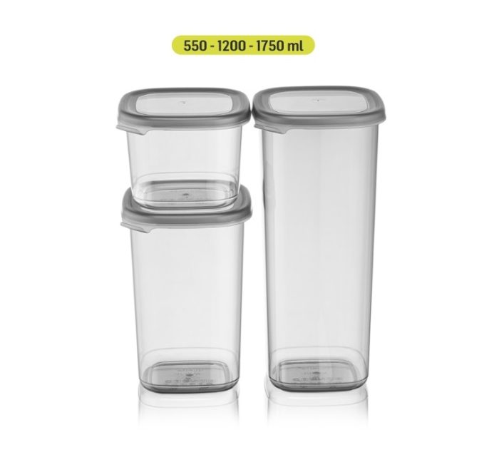 ست سه سایز بانکه مربعی فولی لایف کد (PEGGYKARE) 4153 - تصویر 1