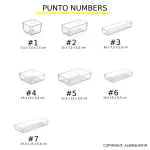 نظم دهنده پازلی کشو سافت شف شماره 3 کد Punto 00862 - تصویر 2