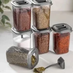 جا ادویه قاشق دار مربعی فولی لایف ترکیه 450 میلی لیتر مدل Peggy 5990 - تصویر 2