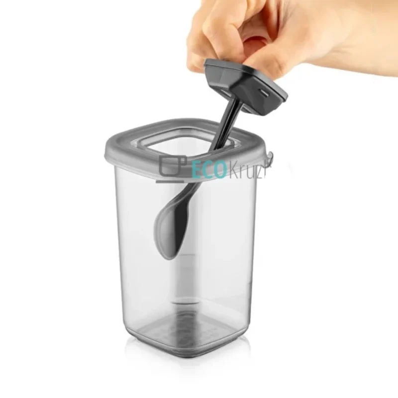 جا ادویه قاشق دار مربعی فولی لایف ترکیه 450 میلی لیتر مدل Peggy 5990