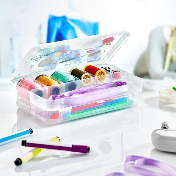 باکس ابزار خیاطی ایراک پلاستیک ترکیه کد SA-180 - تصویر 1