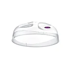 درپوش کوچک مایکروویوی ایراک پلاستیک ترکیه کد SA-615 - تصویر 2