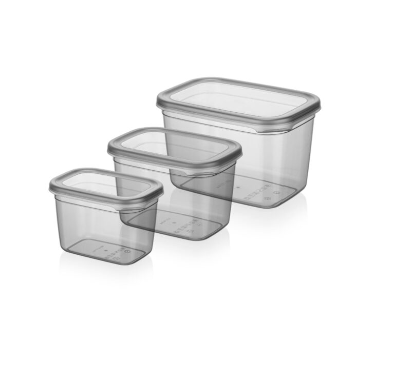 بانکه مستطیلی فولی لایف ترکیه ست سه عددی سایز مختلف Peggy کد 0537