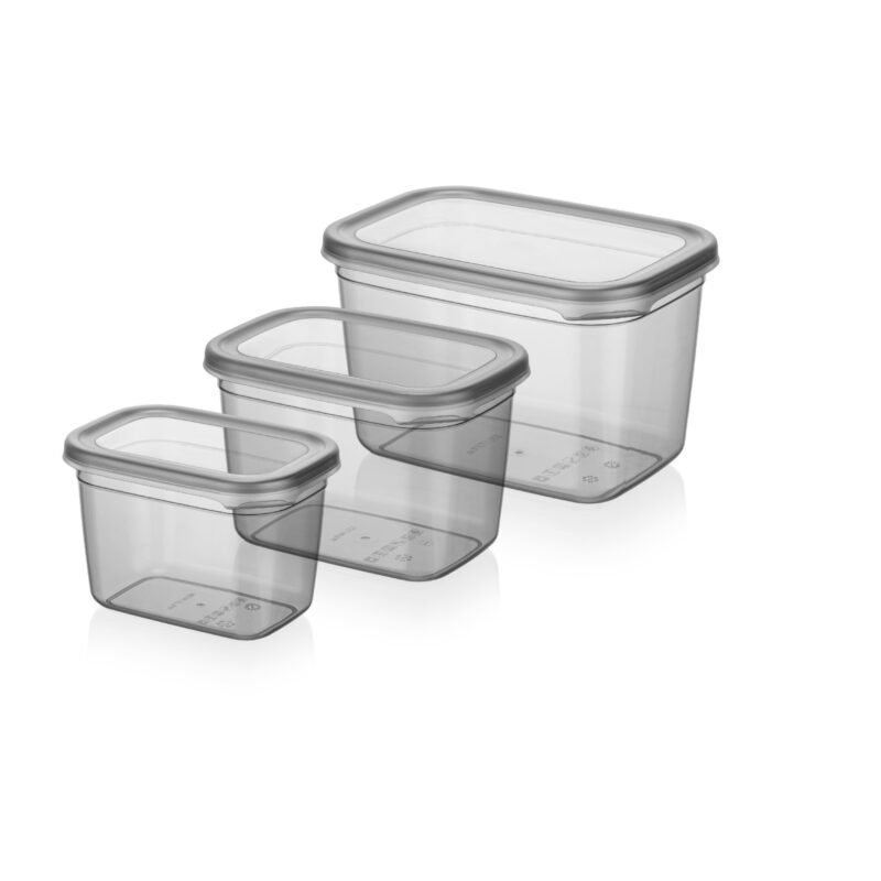 بانکه مستطیلی فولی لایف ترکیه ست سه عددی سایز مختلف Peggy کد 0537