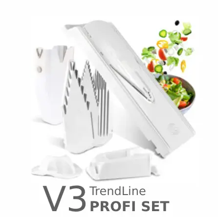 V3-TL-PROFI-SET-1.webp رنده اسلایسر برنرBORNER  آلمان مدل V3 PRO رنگ سفید - تصویر 1