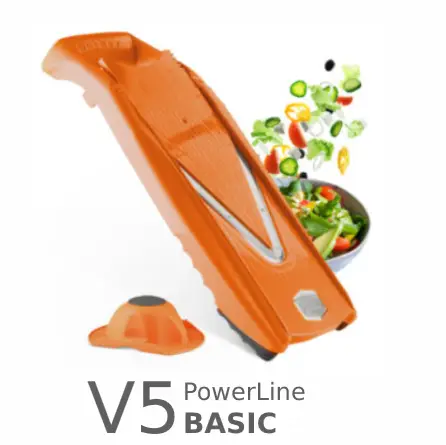 V5-PL-BASIC-1-1.webp رنده اسلایسر برنرBORNER  آلمان مدل V5 BASIC رنگ نارنجی - تصویر 1