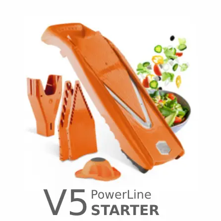 V5-PL-STARTER-2-1.webp رنده اسلایسر برنر BORNER آلمان مدل V5 STARTER رنگ نارنجی - تصویر 1