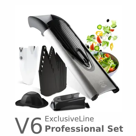 V6-PROF-1.webp رنده اسلایسر برنرBORNER آلمان مدل V6 Professional رنگ استیل-مشکی - تصویر 1