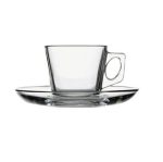 ست فنجان نعلبکی قهوه خوری پاشاباغچه 80 میلی لیتر 6 عدد مدل ولا  کد VELA-97301