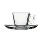 ست فنجان نعلبکی قهوه خوری پاشاباغچه 80 میلی لیتر 6 عدد مدل ولا  کد VELA-97301